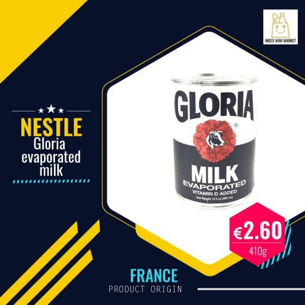 Nestle Gloria evaporated milk