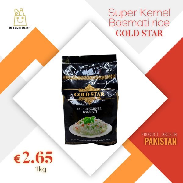 Gold Star Super Kernel Basmati rice