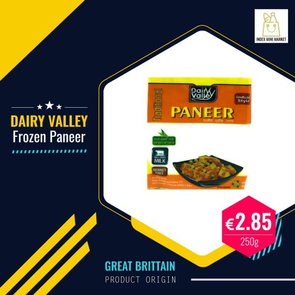 Paneer Frozen Dairy Valley
