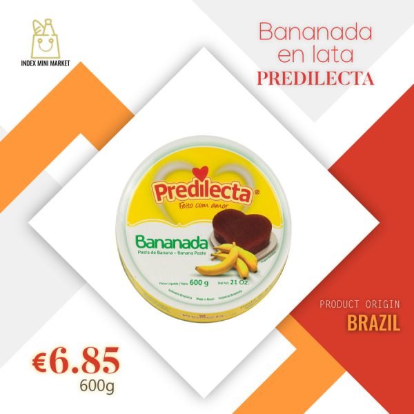Bananada en lata sweet predilecta