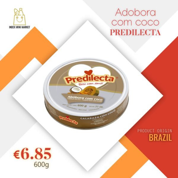 Adobora com coco sweet Predilecta