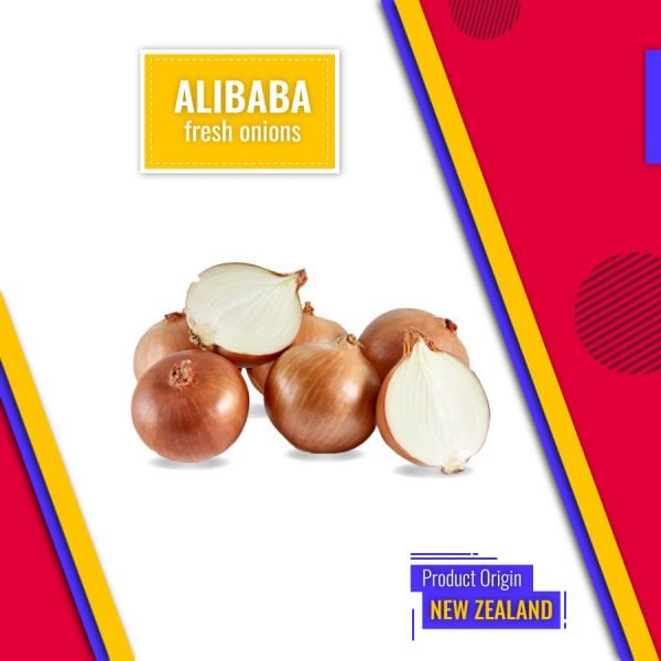 Onion fresh- Price: as per regular market price 5 kg onion in net bags.
