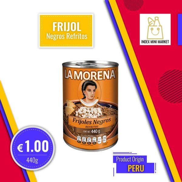 Frijol Negros Refritos