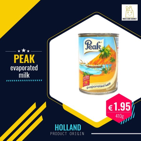 Evaported milk Peak