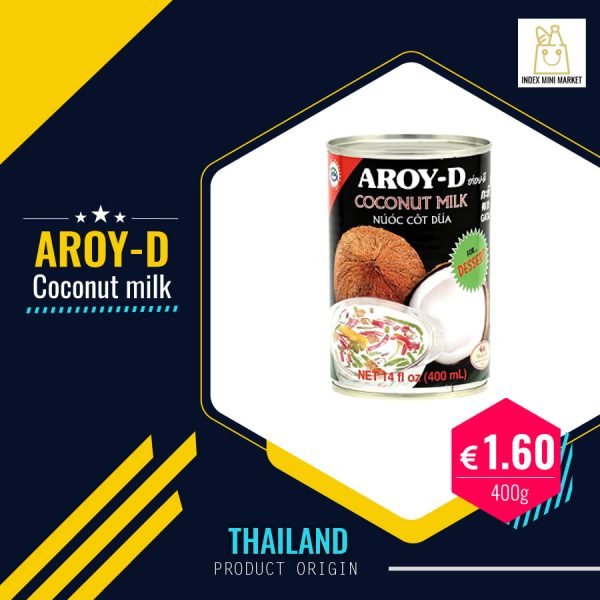 Coconut milk for dessert Aroy D