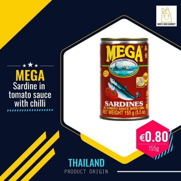 Sardins fish with chilly Mega