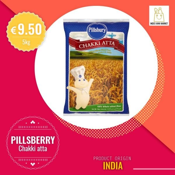 Pillsberry Chakki Atta-Brown chapatti flour
