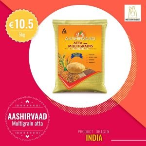 Multigrain Atta-Brown Multigrain chapatti flour