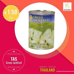 Green jack fruit in water