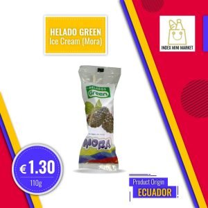Gelato mora-Ice Cream-Helado Green