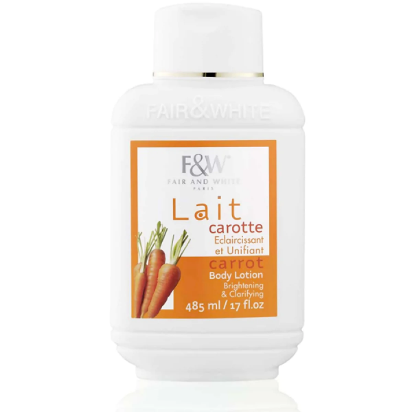 F&W carrot lotion 485ml