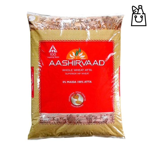 Farina aashirvaad whole wheat