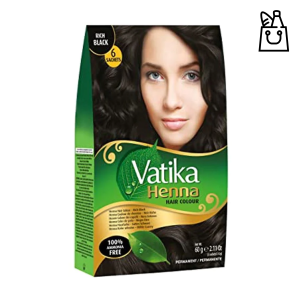 Mehndi pwd vatika jet black
