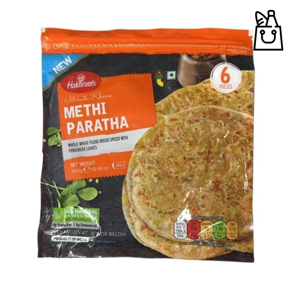 Paratha haldi's methi