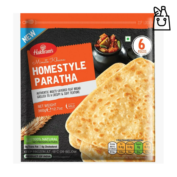 Paratha haldi's plain