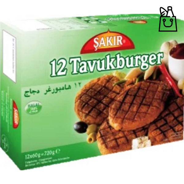Sakir burger chicken 12 pcs
