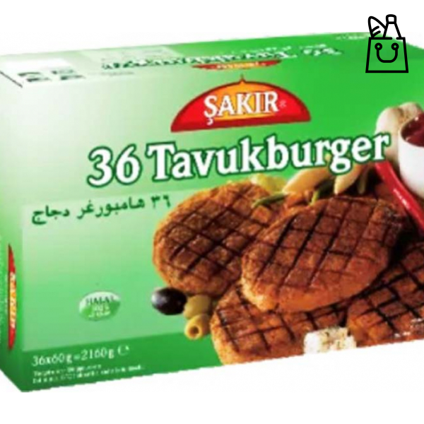 Sakir burger chicken 36 pcs