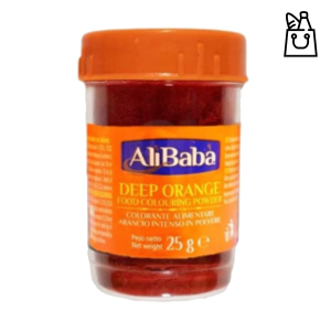 Food colour ali baba orange