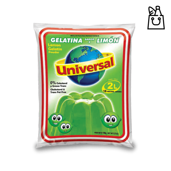 Univ. Gelatina lime - Universal Limon Gelatina