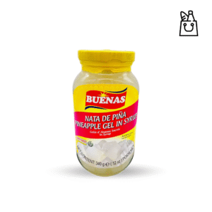 BUENAS Nata De Coco in Pineapple Syrup 340g