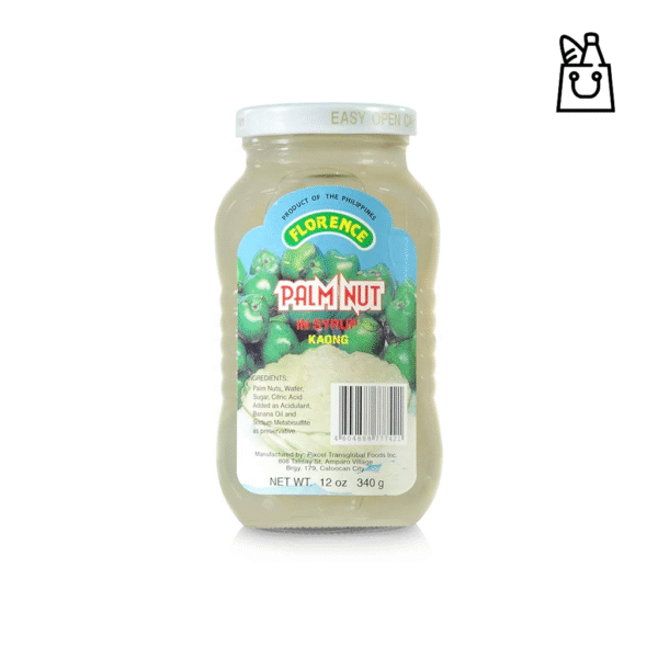 FLORENCE Palm Nut in Syrup Kaong White 340g
