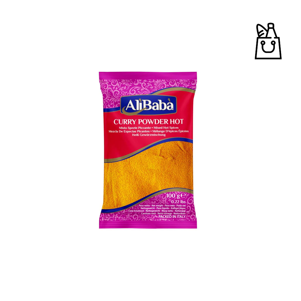 ALIBABA Madras Curry Hot 100g