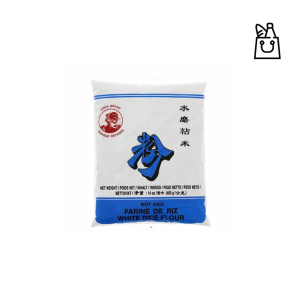 COCK BAND White Rice Flour 400g
