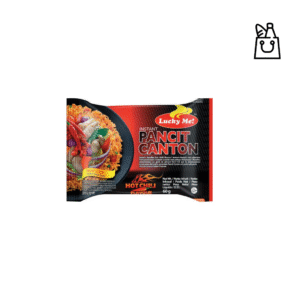 LUCKY ME Pancit Canton Chow Mein Noodles Hot Chili 60g