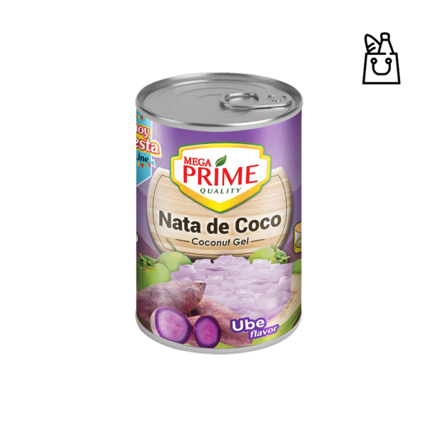 MEGA PRIME Quality Coconut Gel Ube Flavor 425g