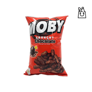 MOBY Crunchy Chocolate Flavoured Corn Snack 60g