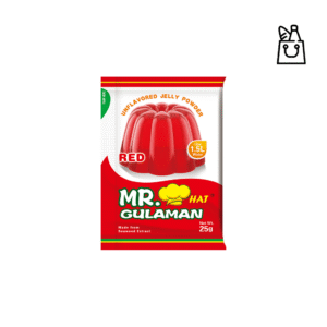MR HAT GULAMAN Unflavoured Jelly Powder Red 25g