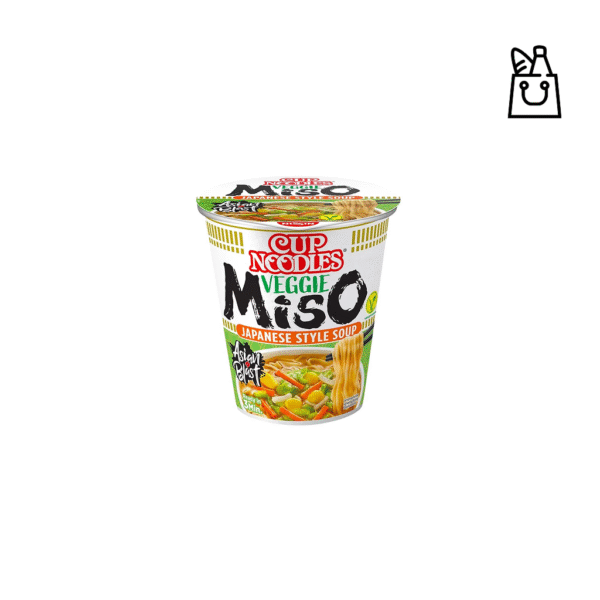 NISSIN Cup Noodles Miso Vegetable 67g