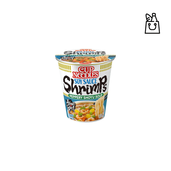 NISSIN Cup Noodles Shrimp Soy Sauce 63g
