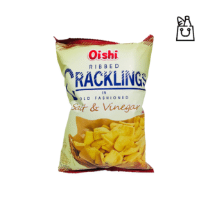 OISHI Ribbed Cracklings Salt & Vinegar 90g