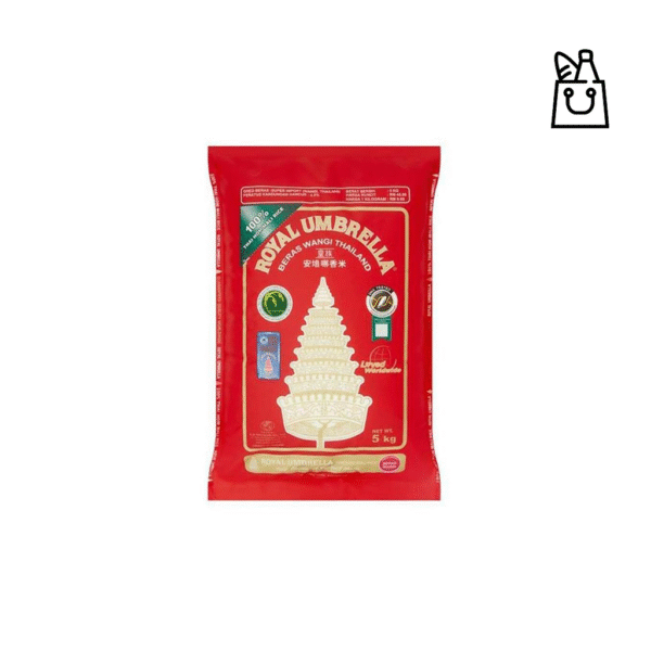 ROYAL UMBRELLA Thai Jasmine Rice 1kg/5kg/18kg - Image 2